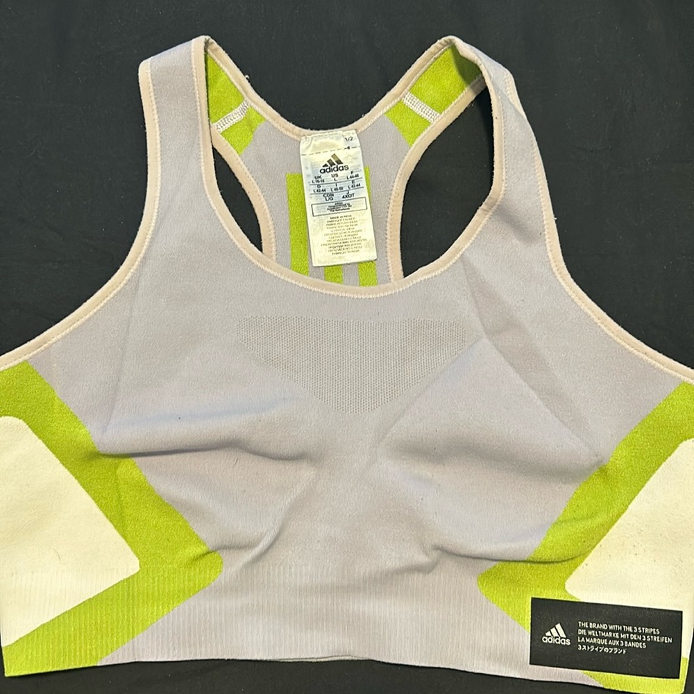 Adidas size large sports bra